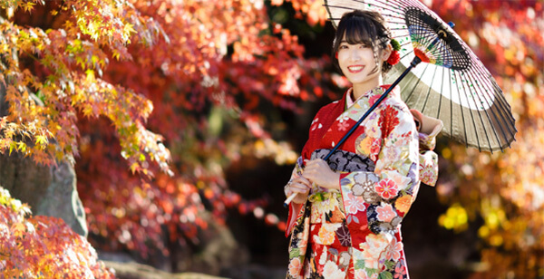 成人式の前撮りに振袖レンタルなどの写真｜フォトスタジオから屋外での撮影も